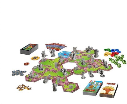 Mantic Games: Worms: The Board Game - Hilarious Tabletop Game Incorporating All The Fun &amp Shenanigans from The Classic Video Game Age 10+ 2-6 Player