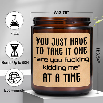 JOLIMENT Scented Candle - Gifts for Women, Men, Coworker, Friend, Boss - BFF Birthday Present, Friendship Presents for Her - Funny Gift Birthday Gift for Him - Office, Relaxing Gifts for Women