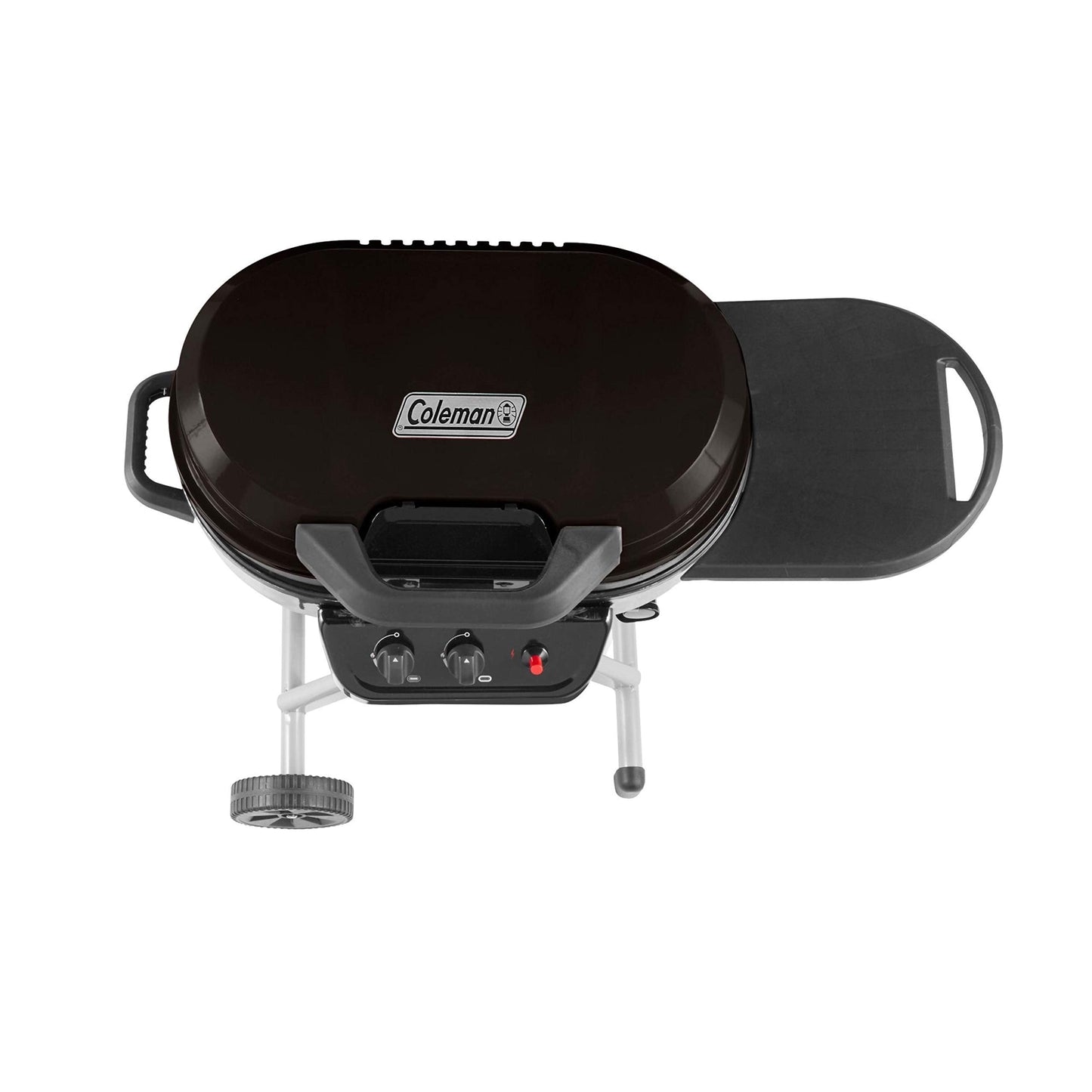 Coleman RoadTrip 225 Portable Propane Grill, 2-Burner Gas Grill with Matchless Ignition & Adjustable Temperature Control, 11,000 BTUs of Power for Grilling, Tailgating, Camping, BBQ, & More