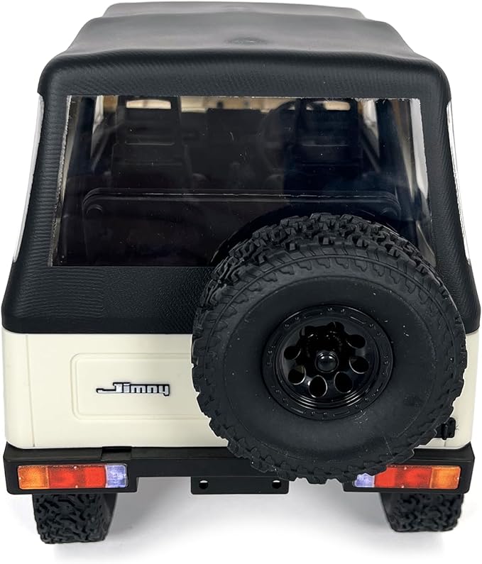 RC Rock Crawler WPL C74-1 RC Truck 1:10 Scale 2.4GHz Remote Control Truck 4WD All Terrain Off-Road RC Crawler with LED Lights and 2 Rechargeble Batteries for Adults