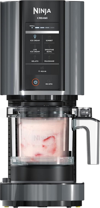 Ninja CREAMi 7-in-1 Ice Cream Maker - Create Ice Cream, Gelato, Sorbet & More | Includes 5 Pints