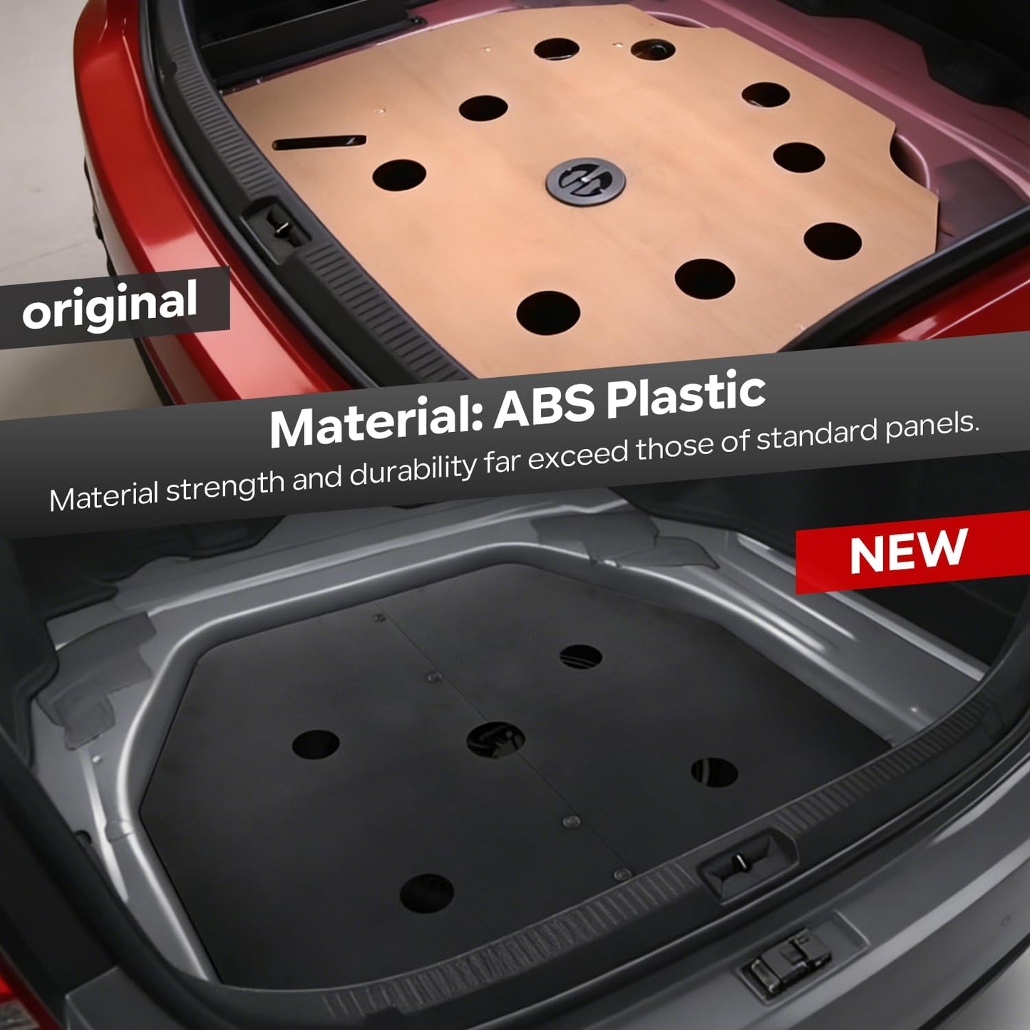 Spare Tire Trunk Cover Replacement for Toyota Camry 2007 2008 2009 2010 2011 - Durable ABS Precision Fit for CE/LE/SE/XLE/Base（Non-Hybrid）- Replace Part 99610