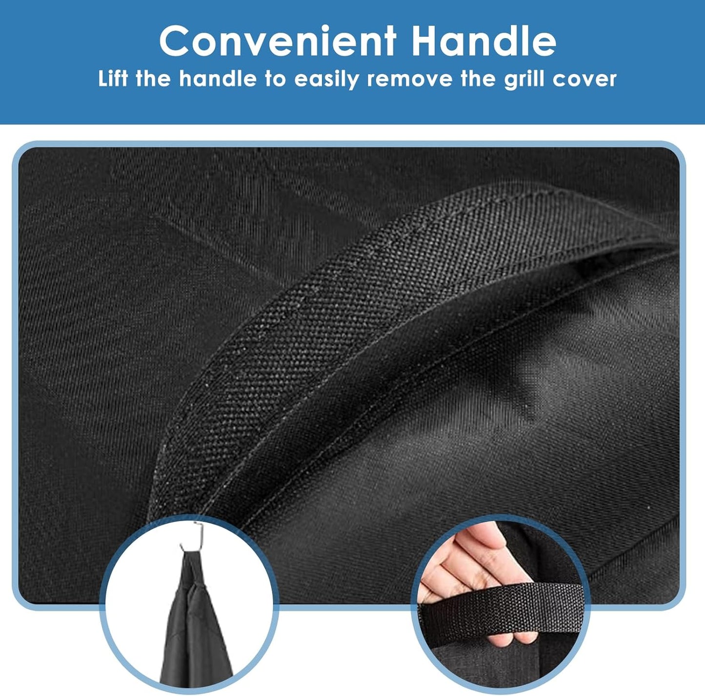 Weber Grill Cover - Heavy Duty Waterproof Protection for Spirit II 300 & Spirit 300 Series - 51 Inch