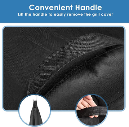 Weber Grill Cover - Heavy Duty Waterproof Protection for Spirit II 300 & Spirit 300 Series - 51 Inch