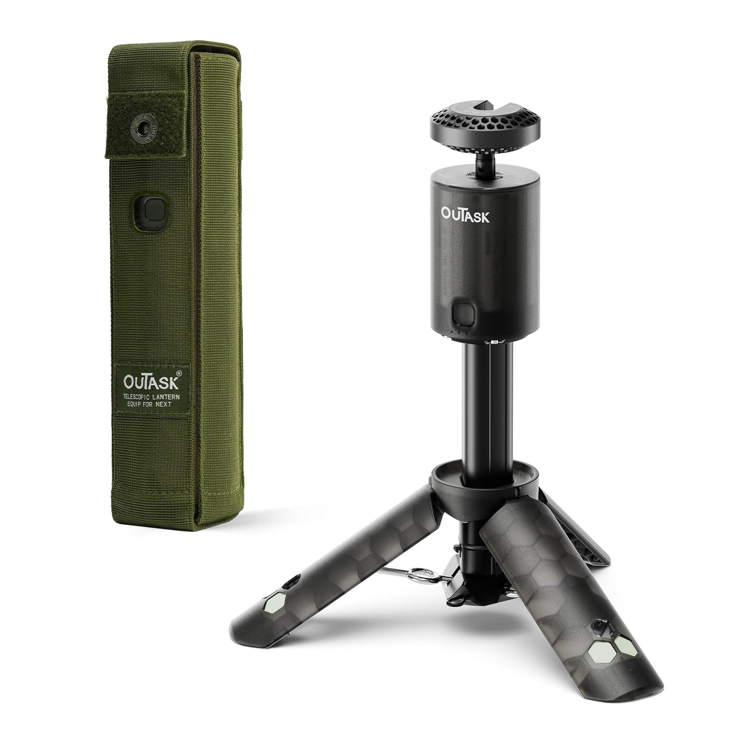 Outask Camping Light Telescopic Lantern Accessories Telescopic Camping Light Case