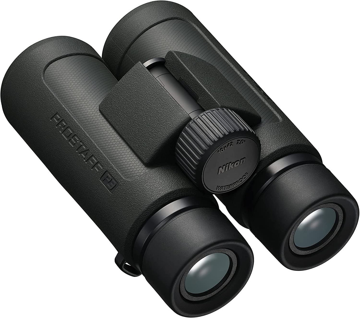 Prostaff P3 10x42 (16777) Black Binoculars Bundle with Lens Pen, and Cloth - High Powered Compact Adult Binoculars for Hunting, Bird Watching, and Hiking Essentials, Zoom Lightweight Travel