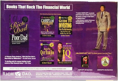 Rich Dad Cashflow 101 and 202 Board Game Bundle