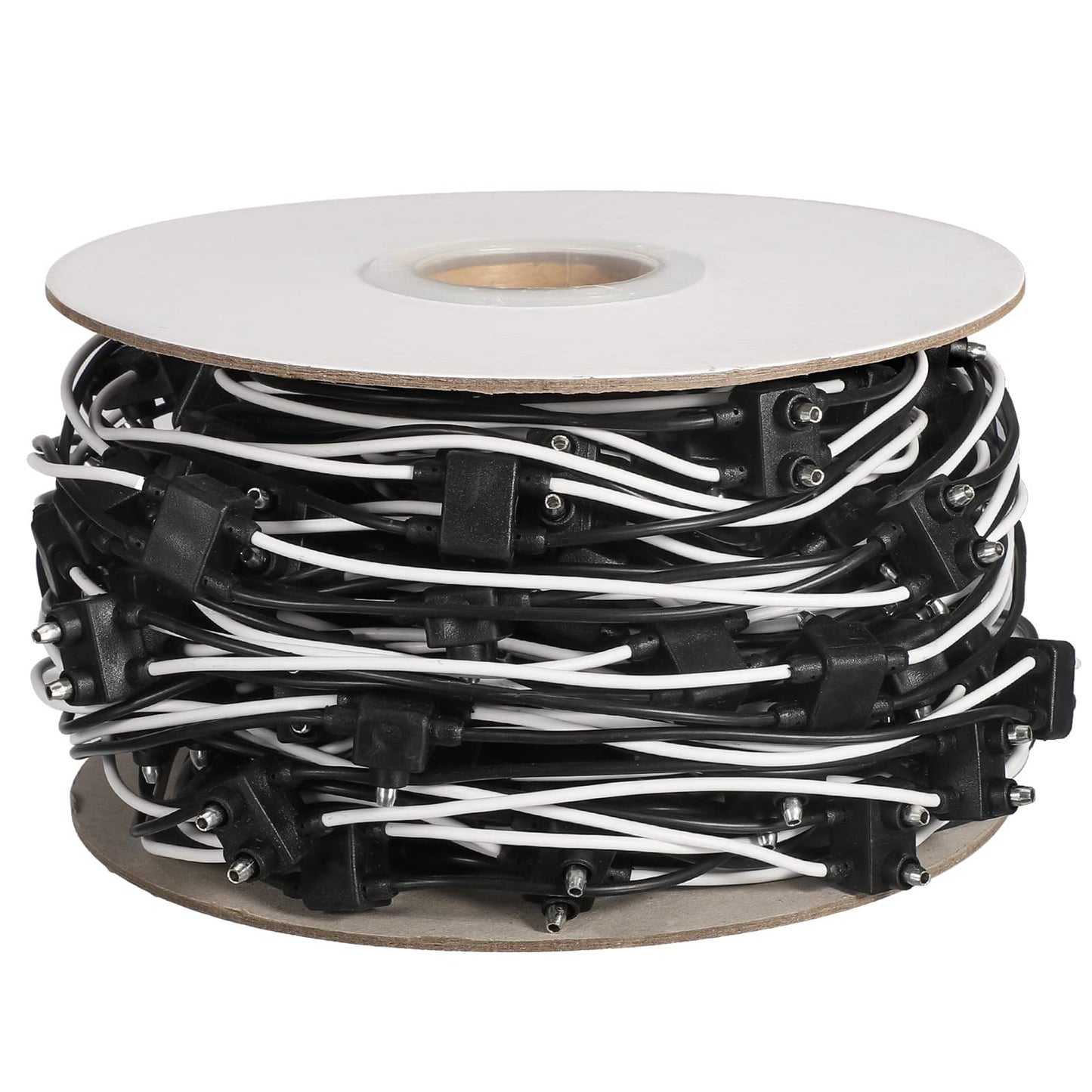 Partsam 20Pcs 2" Inch Round Trailer Led Side Marker + 1Pcs 2 Prong Continuous Wire Harness Roll
