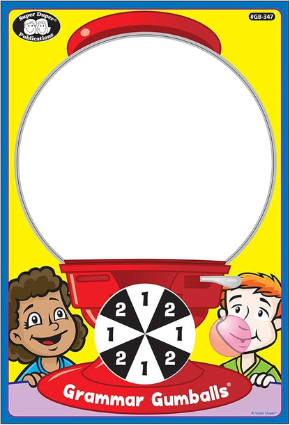 Super Duper Publications | Grammar Gumballs® Board Game | Educational Learning Resource for Children