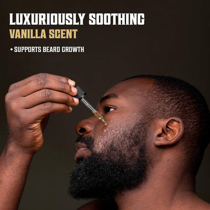 Viking Revolution Sandalwood Beard Oil for Men - Natural Mens Beard Oil with Argan Oil and Jojoba Oil - Beard Softener, Strengthens and Moisturizes - Beard Conditioner for Men (Sandalwood, 1 Pack)