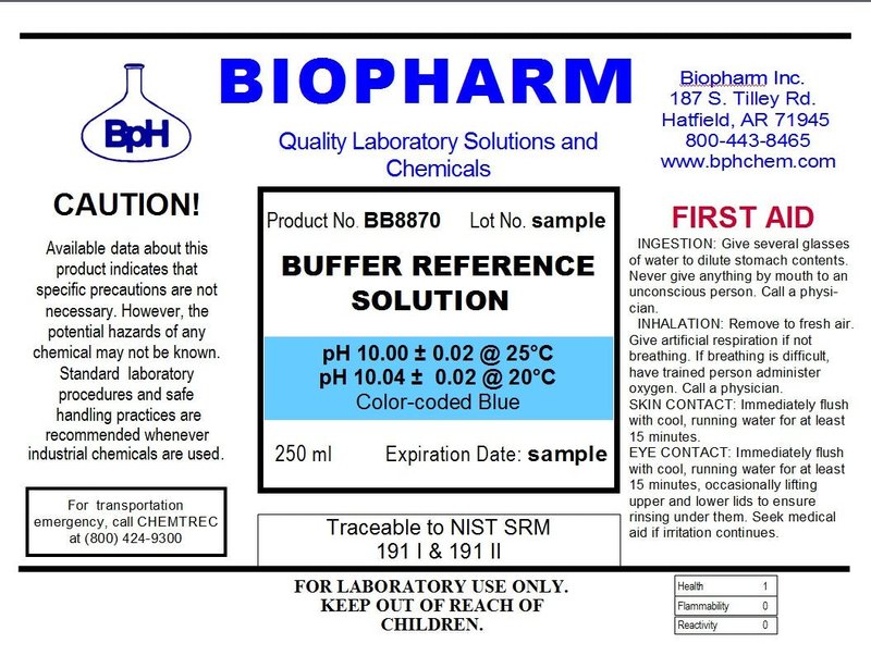 pH Buffer Calibration Solution Kit 3-Pack: pH 4.00, pH 7.00, pH 10.00 Buffers — 250 ml (8.4 fl oz) Each — Color Coded — NIST Traceable for All pH Meters