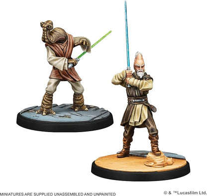 Star Wars Shatterpoint Wisdom of The Council Squad Pack - Tabletop Miniatures Game Strategy Game for Kids and Adults Ages 14+ 2 Players 90 Min Playtime Made by Atomic Mass Games