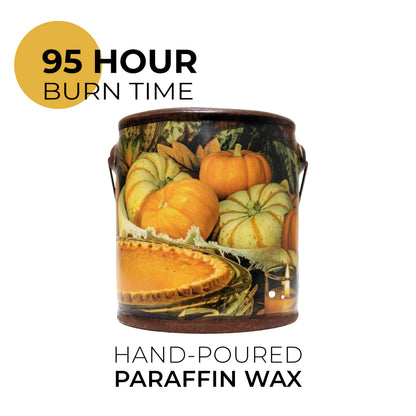 A CHEERFUL GIVER 95hr 20oz Scented Candle - Papa's Pumpkin Pie - Multi-Wick Glass Candle - Gifts for Men and Women