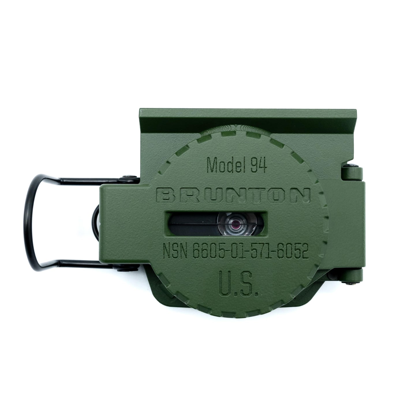 Brunton Model 94 Advanced Lensatic Compass, Military Grade, Phosphorescent, Aluminum Body, Made in USA