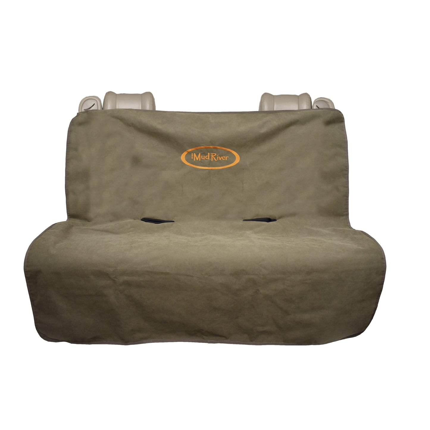 Mudriver Brown Two Barrel Double Seat Cover, Brown, X-Large