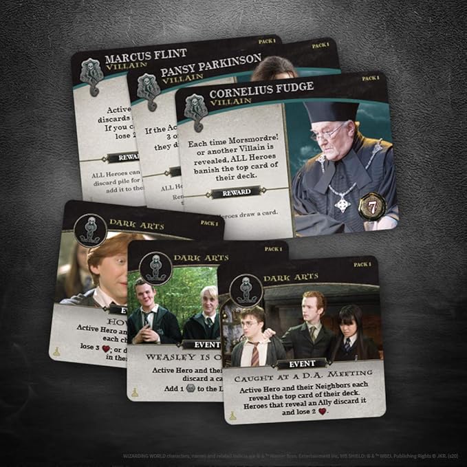 USAOPOLY Harry Potter: Hogwarts Battle - The Charms and Potions Expansion/Second Expansion to Harry Potter Deckbuilding Game/Featuring New Abilities &amp Cards/Officially Licensed