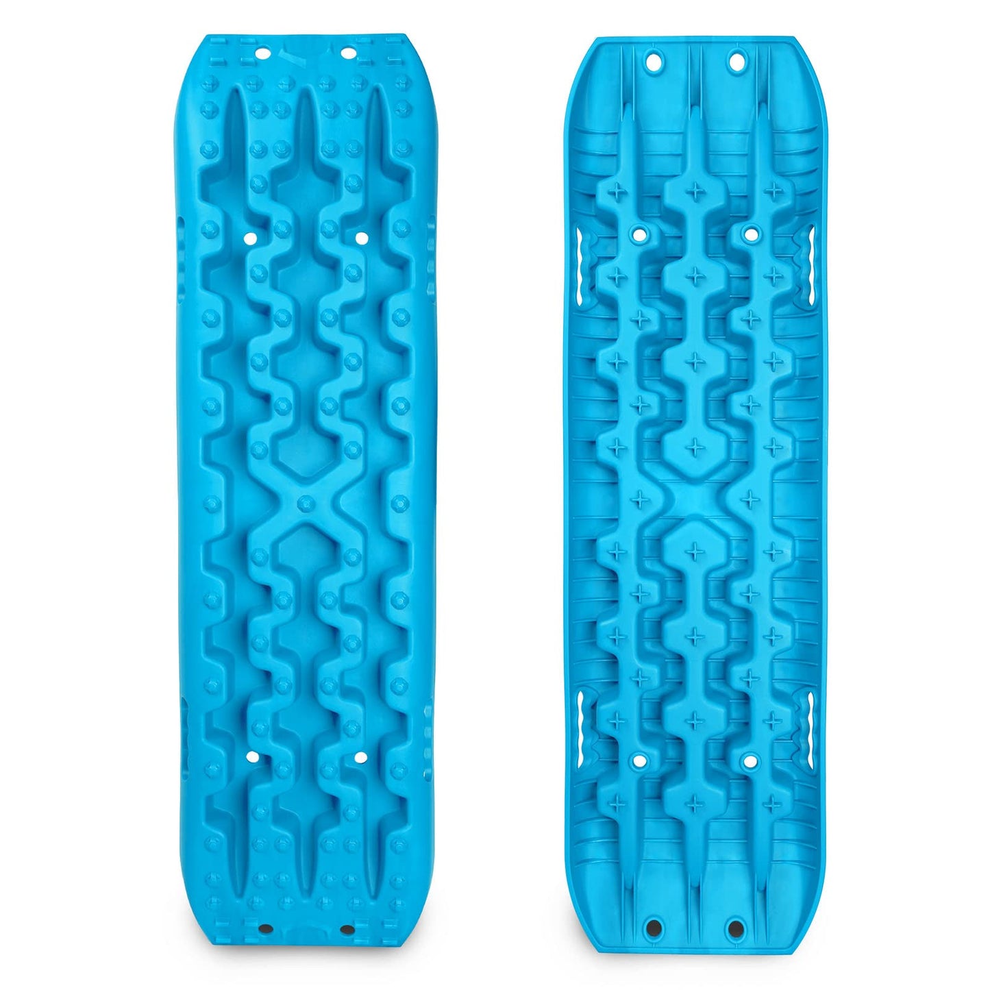 X-BULL New Recovery Traction Tracks Sand Mud Snow Track Tire Ladder 4WD (Cyan Blue, 3gen)