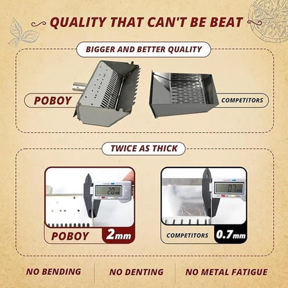 Portable Pellet Pizza Oven for Outdoor Cooking, Wood-Fired Grill with 13-Inch Stone, Reaches High Heat for Crispy Pizza in Minutes