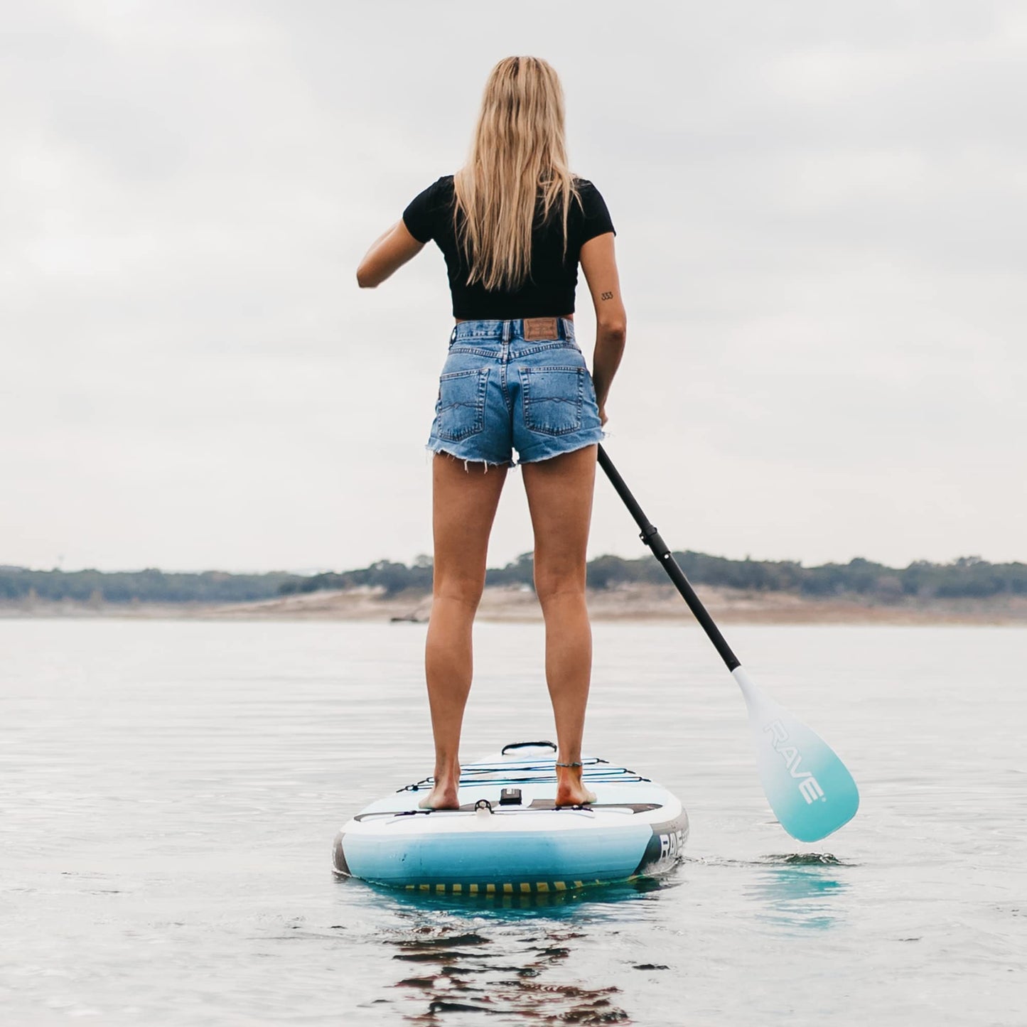 RAVE Sports Kota Series Inflatable Stand Up Paddle Boards 10 ft 6 in with Premium SUP Paddle Board Accessories, Stable Design & Non-Slip Comfort Deck for Youth & Adults