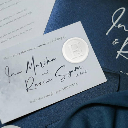100Pcs White Wax Seal Stickers Handmade Vintage Botanical Leaves Adhesive Letter Wax Stickers for Wedding Party Invitations, Envelope, Gift Wrap, Christmas(Initial X, White)