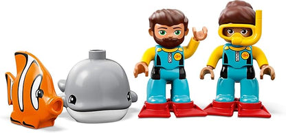 LEGO DUPLO Town Submarine Adventure 10910 Building Kit (24 Pieces)