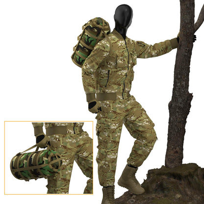 MT Military Army Force Defence 4 & Tropen Patrol Mummy Sleeping Bags with Bivy Cover Compression Sack, Modular Sleeping System 2.0 for Cold Weather,