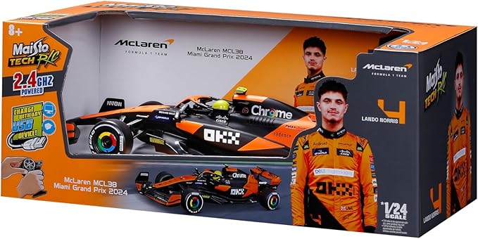 Maisto Tech R/C 1:24 McLaren MCL38 (2024) Norris #4