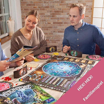 R&ampR Games Witchstone Strategy Board Game for Kids Teens and Adults Ideal for Family Night