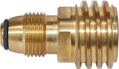 DOZYANT Propane Tank Adapter - Convert POL LP Tank to QCC1/Type1 Hose or Regulator | Durable Design