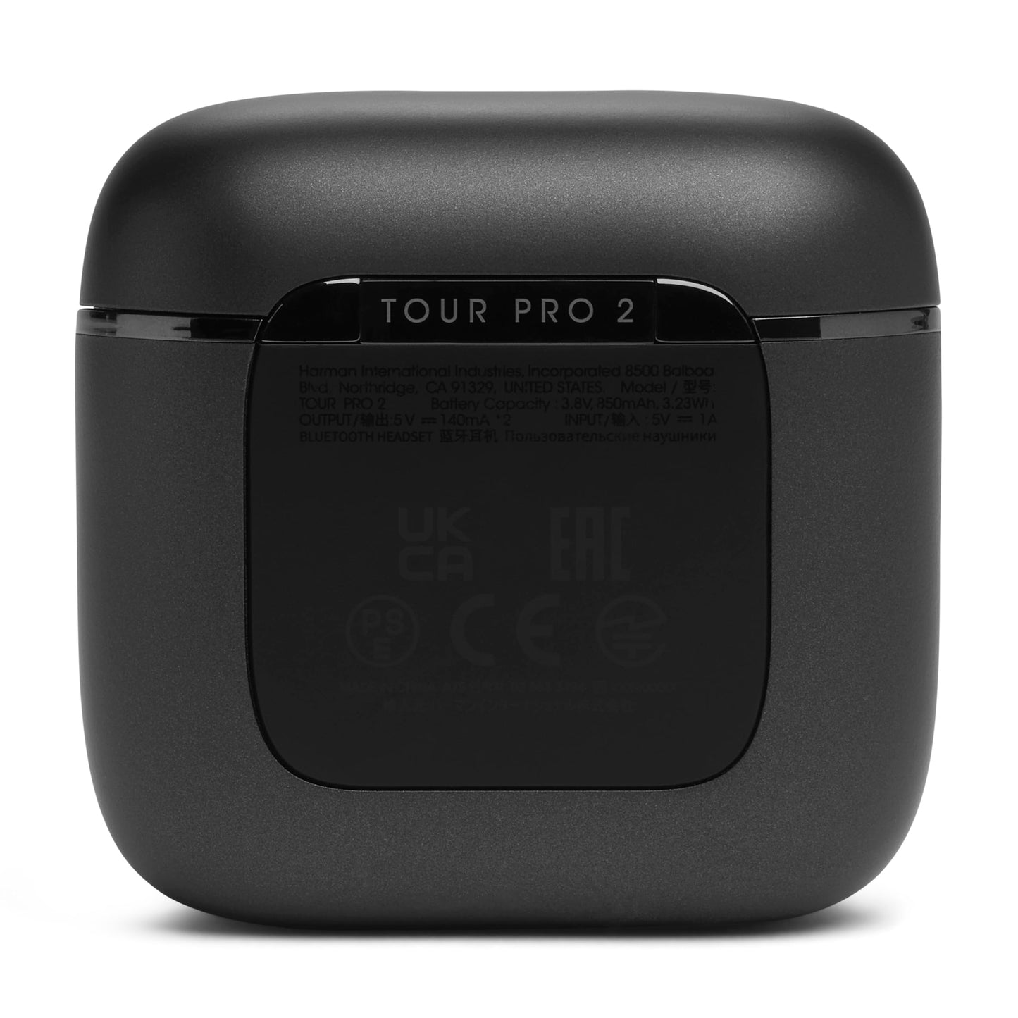 JBL Tour Pro 2 - True Wireless Noise Cancelling Earbuds with Smart Charging Case, 6-mic Perfect Calls with Voice Control, Up to 40hrs of Playtime, Immersive JBL Spatial Sound (Black)