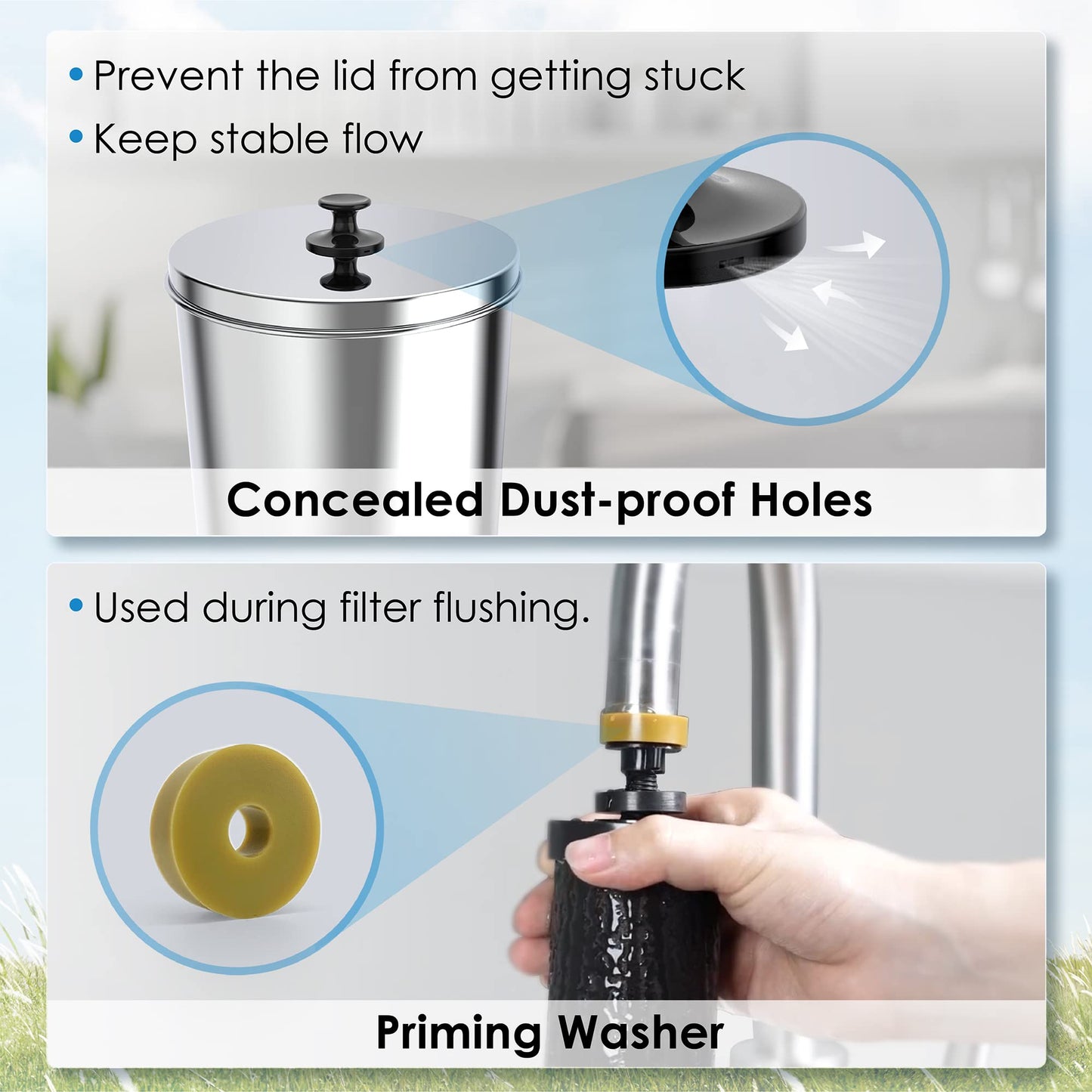 Waterdrop 2.25G Gravity-fed Water Filter System