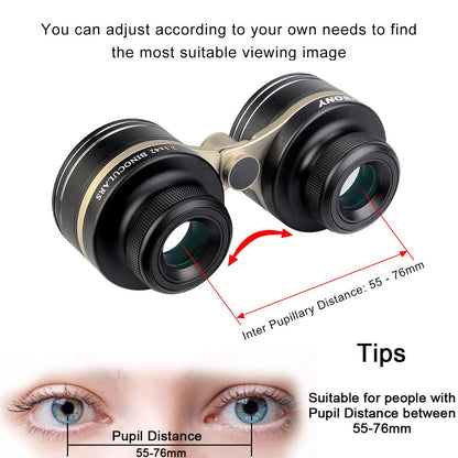 SVBONY SV407 2 1x42mm Binoculars and 2 Telescope Moon Filter Bundle,6° Field of View, Fully Multi-Coated, IPX6 Waterproof,Enhanced Lunar and Planetary Observation, Metal Frame Optical Glass