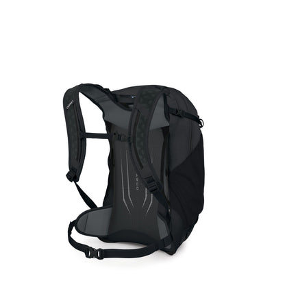 Osprey Hikelite 26L Durable Hiking Backpack - Travel Daypack with Rain Cover for Men and Women, Raven Black