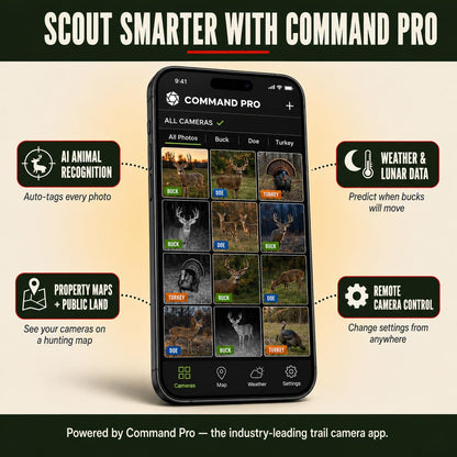 Stealth Cam Fusion MAX Cellular Trail Camera 2-Pack with 2 Lexar 32GB SD Cards | Dual SIM AT&T + Verizon | 36MP Photo, 720P HD Video, 0.35 Sec Trigger Speed