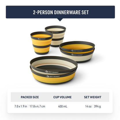 Sea to Summit Collapsible Dinnerware Set and Spork