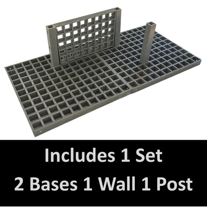Keyfit Tools Truck Bed Organizer Gridius-Maximus (1 Set) Professional Contractor Grade Cargo System Modular Divider Trunk SUV Trailer Expandable Storage Secure Loads Custom Ridged Upgrade Net Or Bar
