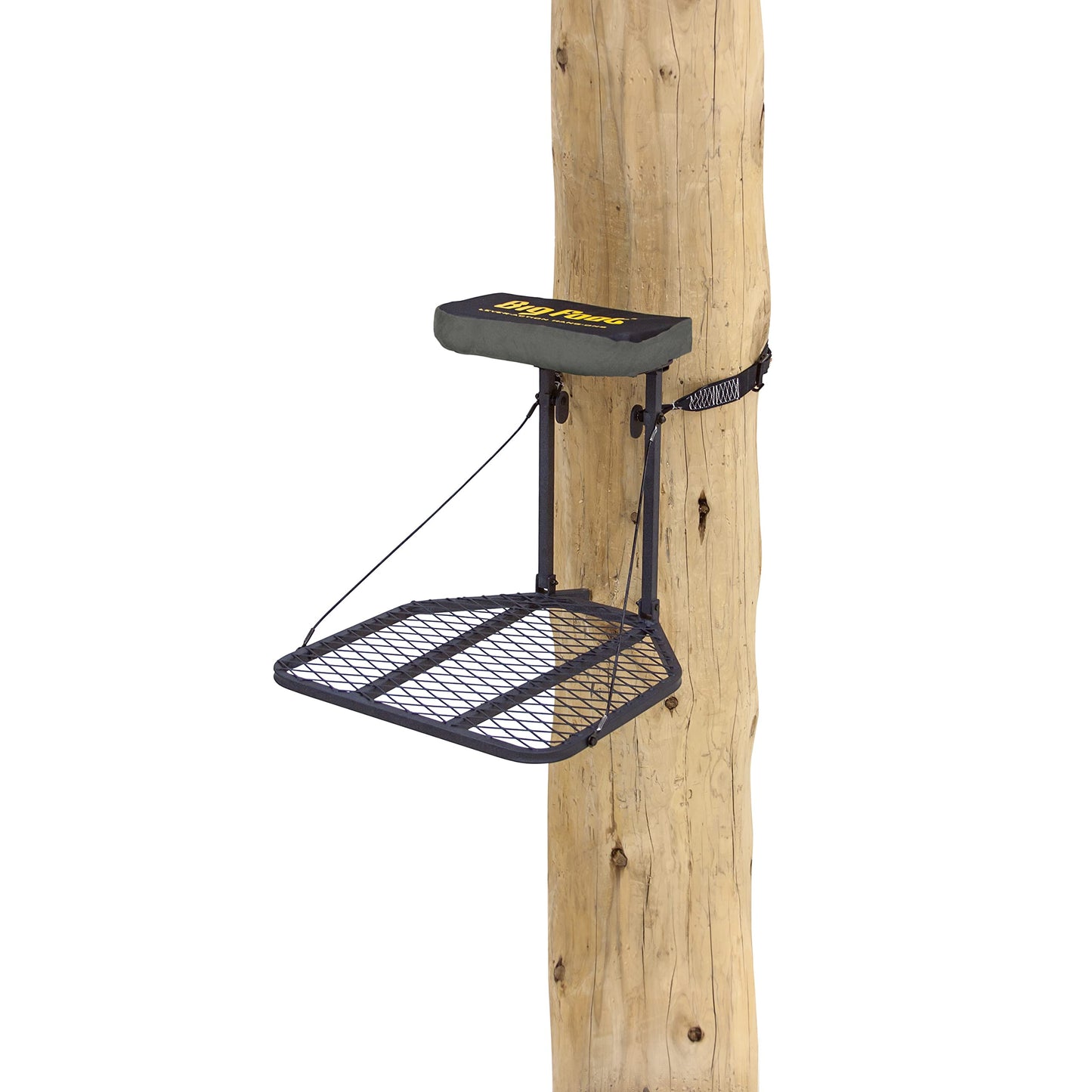 Rivers Edge® Big Foot™ Lever-Action Hang-On Treestand, Lightweight, Flip-Up Padded Seat, 24” x 28” Platform