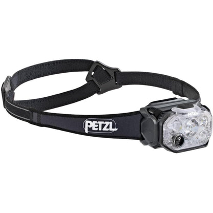 PETZL Swift RL Classic Headlamp - Lightweight & Rechargeable 1200 Lumen Headlamp - Black