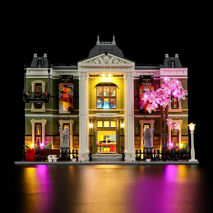 LIGHTAILING Light for Lego- 10326 Natural-History Museum - Led Lighting Kit Compatible with Lego Building Blocks Model - NOT Included The Model Set