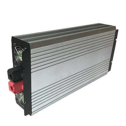 KRXNY 3000W Off Grid Pure Sine Wave Power Inverter 24V DC to 110V 120V AC with LCD Display for RV Camping Truck Home Solar