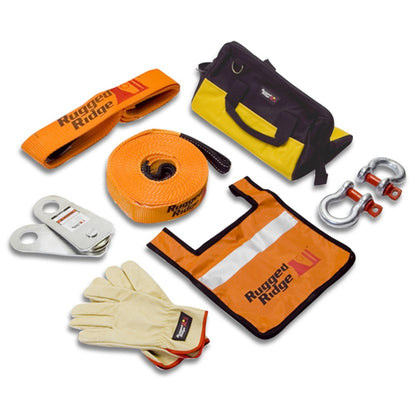 Rugged Ridge | XHD Recovery Gear Kit, 20000 Lbs | 15104.25