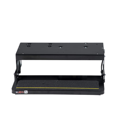 Kwikee 26 Series Electric Step Assembly, Logic Control Unit, Power Switch Kit for RV, Travel Trailers, Hidden Light, 8.5" Step Rise, Anti-Slip Surface, 12V DC Motor, Steel Construction - 3711363