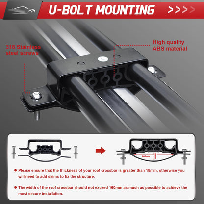 Racketon 64”x39”x8” Roof Cargo Rack for SUV Car Trucks,Heavy Duty Cargo Basket Anti-Rust Top Luggage Rack