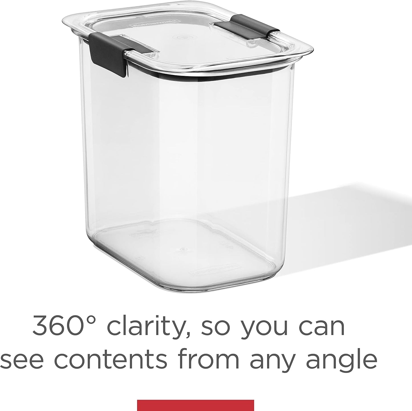 Rubbermaid Brilliance Food Storage Containers - Airtight, BPA-Free, Clear | Set of 4 (8 Pieces)