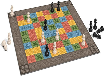 Rio Grande Games Katarenga 2 Player Strategy Board Game Age 8+ 20 Min Grid Based
