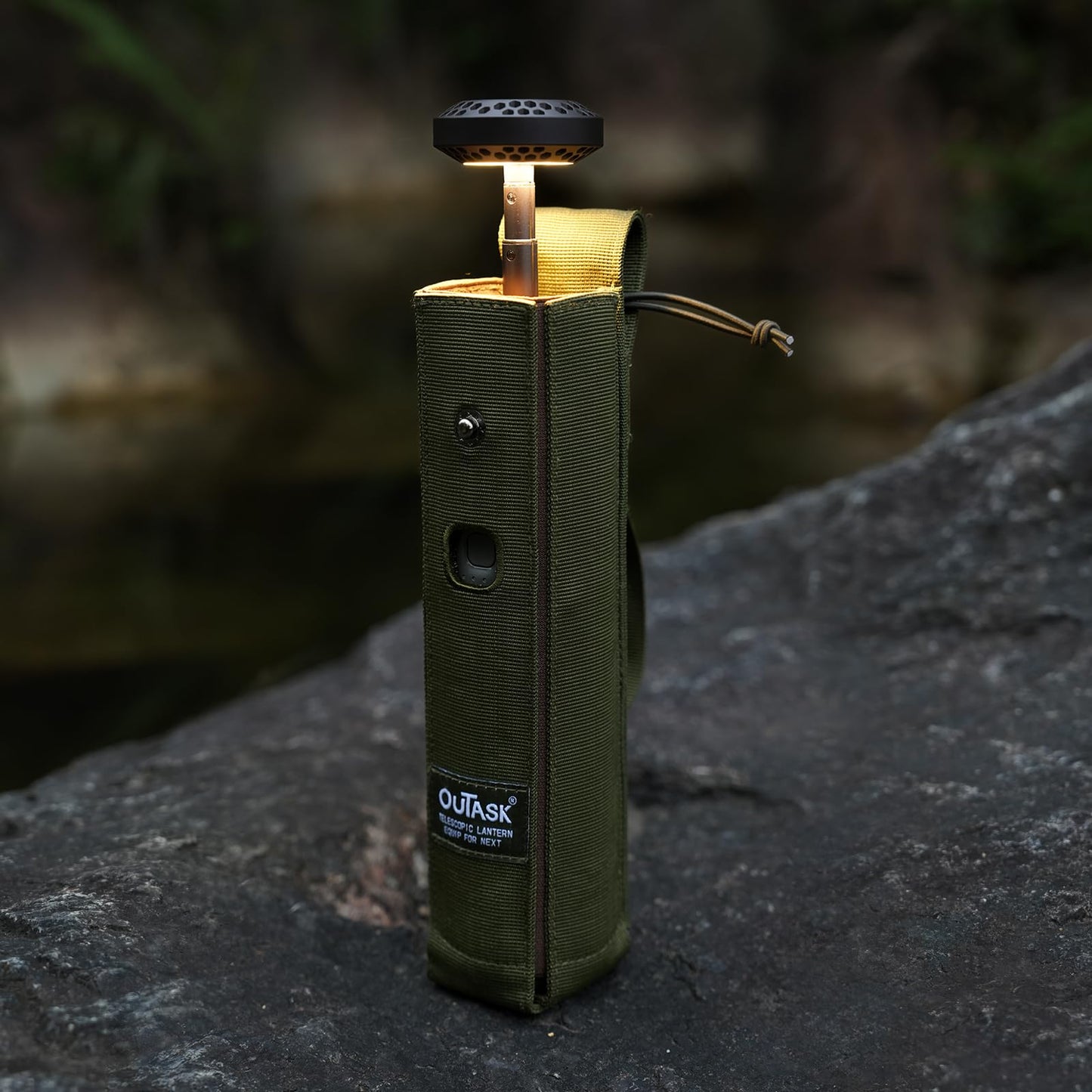 Outask Camping Light Telescopic Lantern Accessories Telescopic Camping Light Case