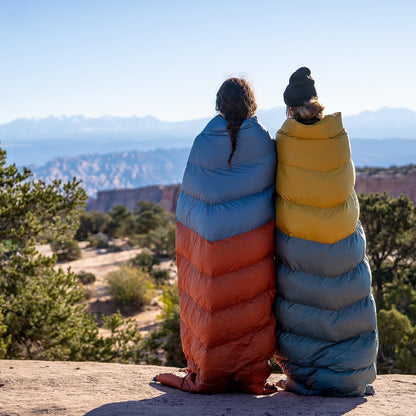Kelty Galactic Down 30 Degree Sleeping Bag, 550 Fill Power RDS Trackable Down, Backpacking and Camping, Zip Together for 2P Sleeping Bag (Rooibos Tea)