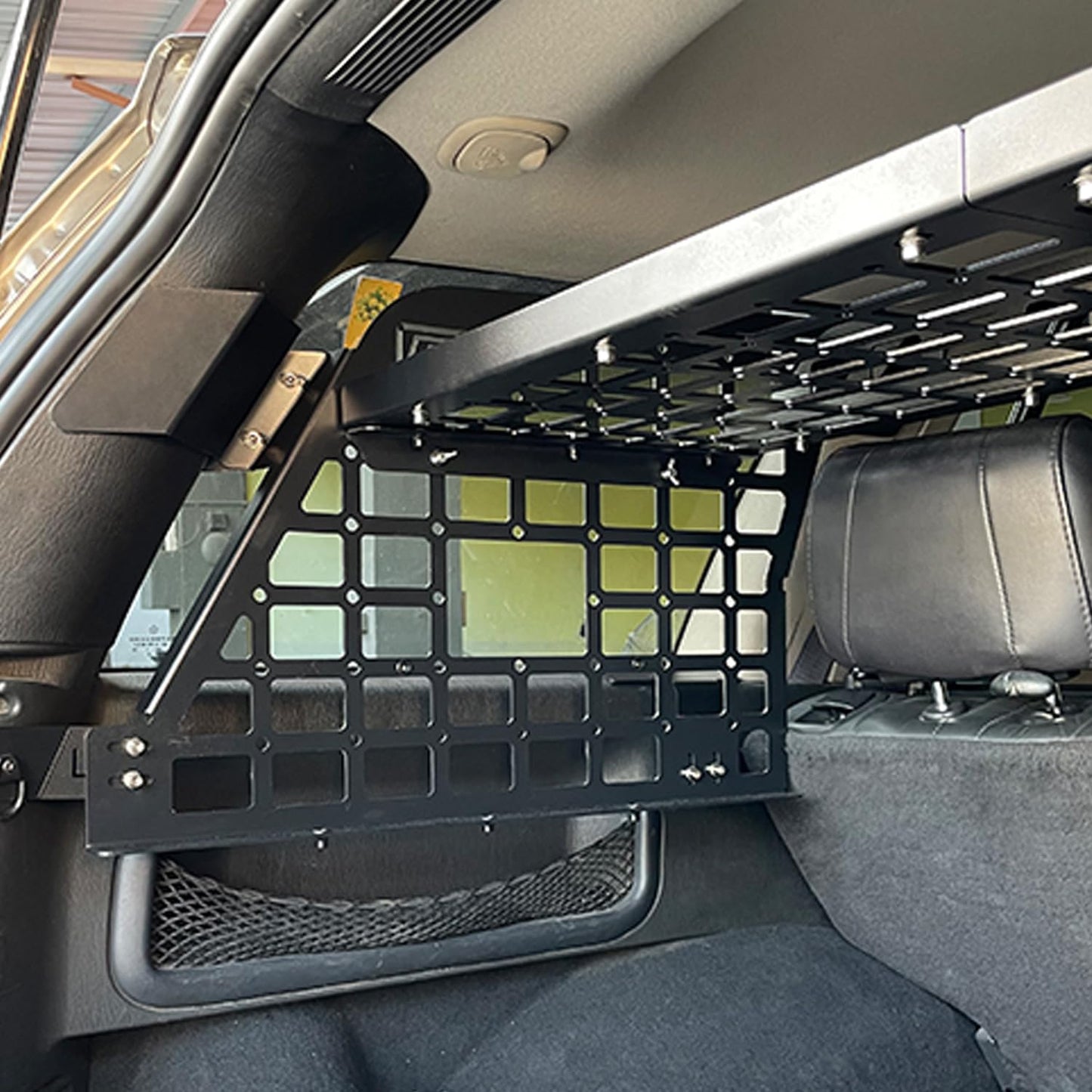 HIGH FLYING for Jeep Grand Cherokee (WJ) 1998-2004 Car Interior Modular Storage Molle Panel Luggage Storage Carrier Cargo Rack System Trunk Shelf (Side Panels+Trunk Shelf)