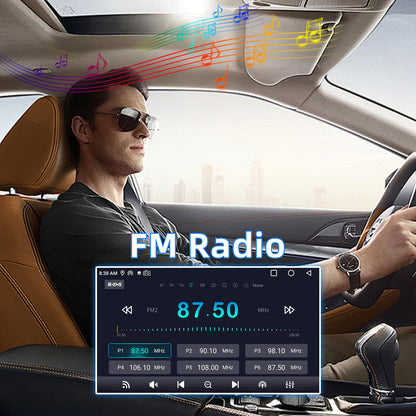 Binize Android 13 Car Stereo Radio Head Unit Compatible with Jeep Compass/Patriot 2010 2011 2012 2013 2014 2015 2016 Carplay Android Auto Touch Screen Bluetooth with GPS,FM,Backup Camera