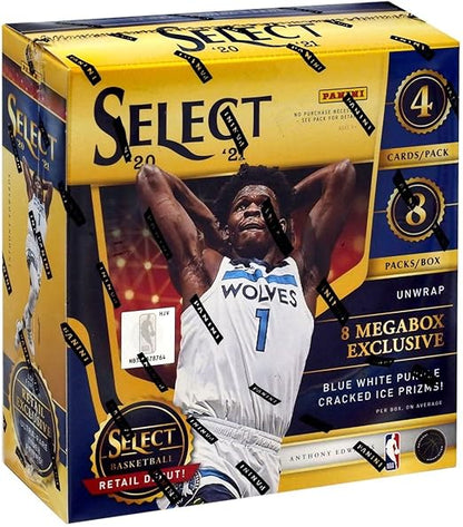 2020-21 Panini Select NBA Basketball MEGA Box